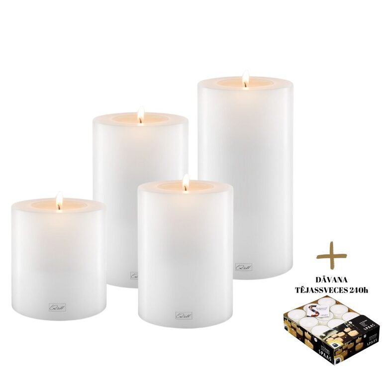 Trend sveču komplekts Ø 10 cm