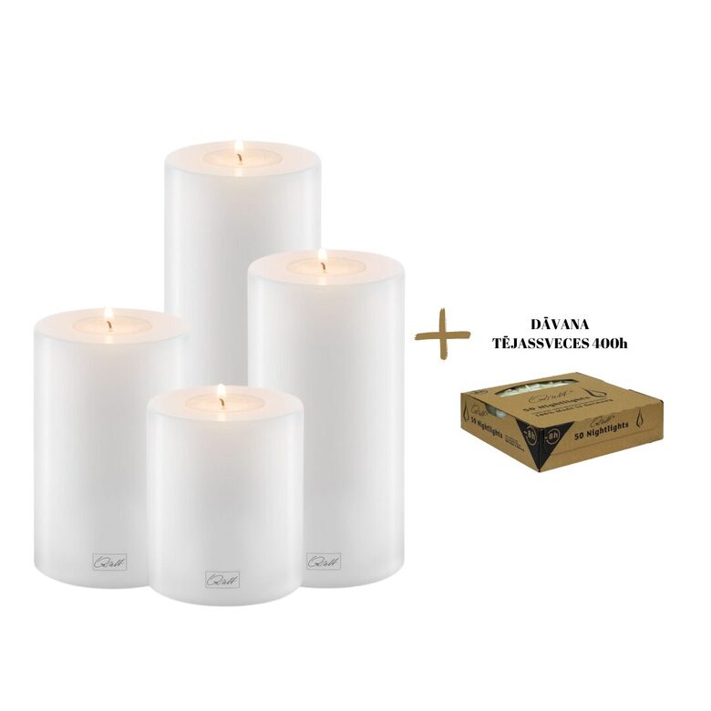 Trend sveču komplekts Ø 8 cm