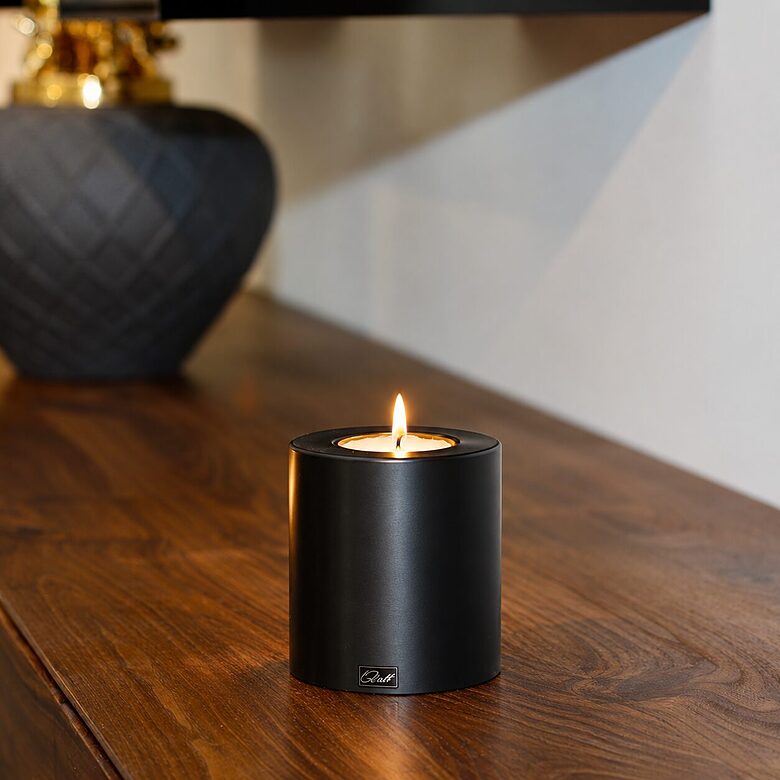 Trend Black dizaina svece Ø10 × 12 cm
