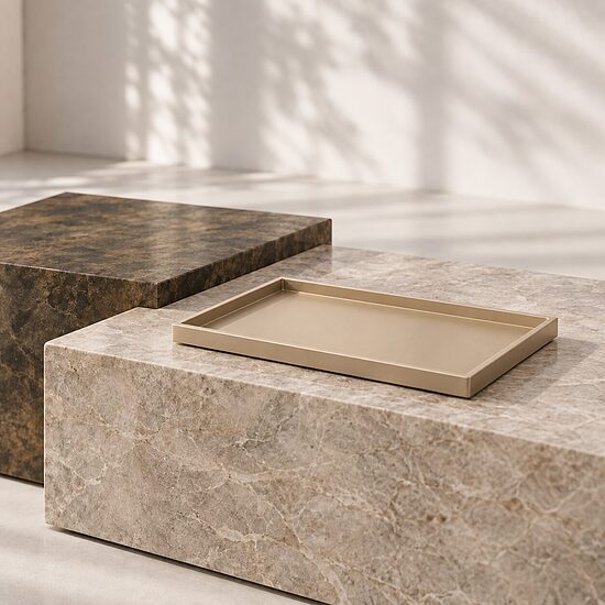 FARLUCE™ Quinta paplāte 40 × 40 cm – Sand