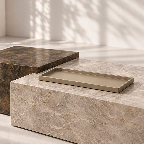 FARLUCE™ Quinta paplāte 46 × 20 cm – Sand