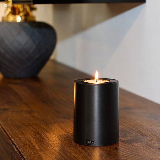 Trend Black dizaina svece Ø10 × 15 cm